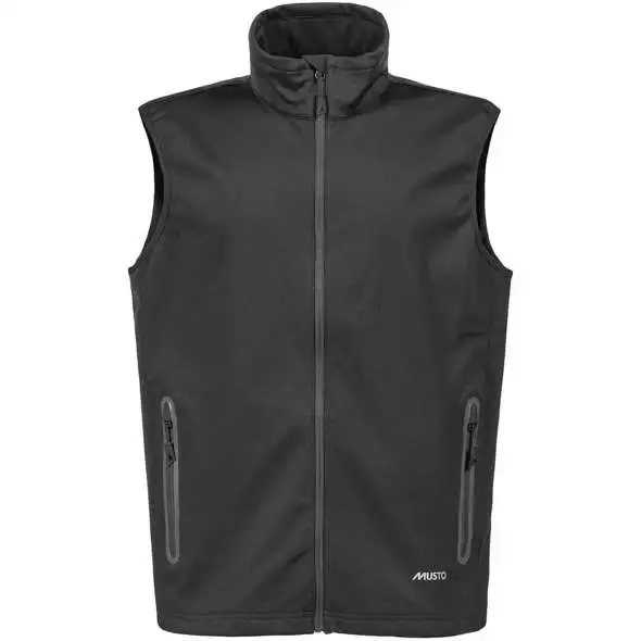 Gilet Musto uomo essential softshell - Nero