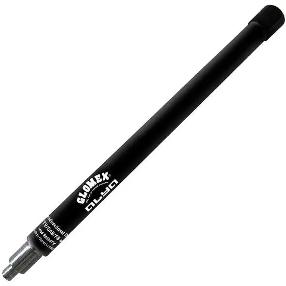 Glomex Alya Antenna TV Terrestre Omnidirezionale - Nero