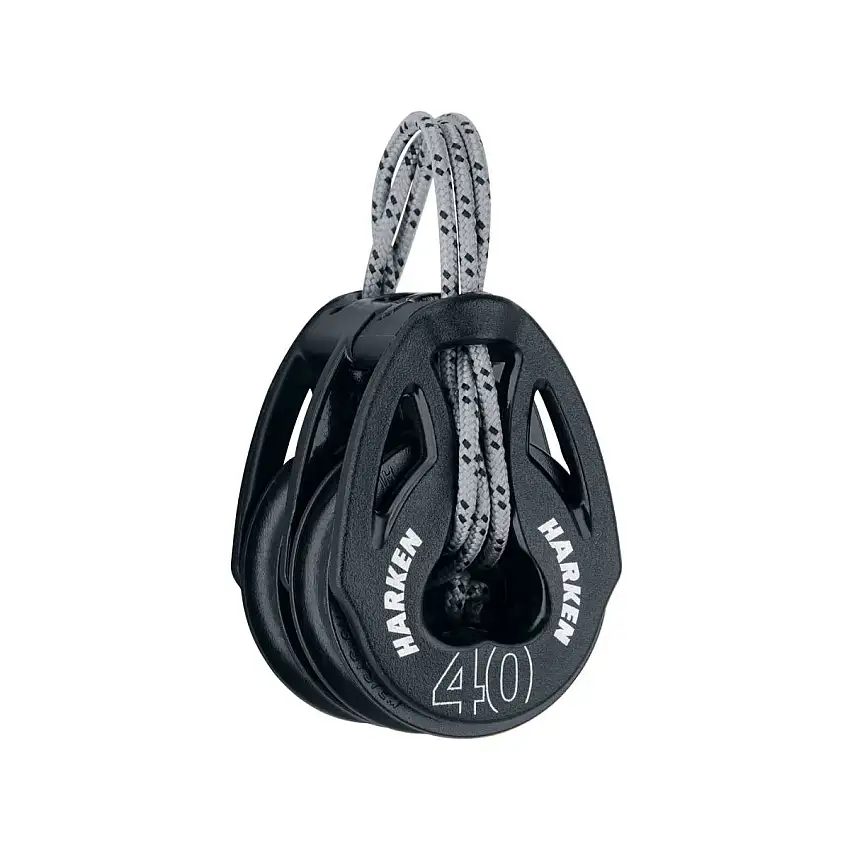 Harken bozzello Carbo T2 40 mm - doppio con anello