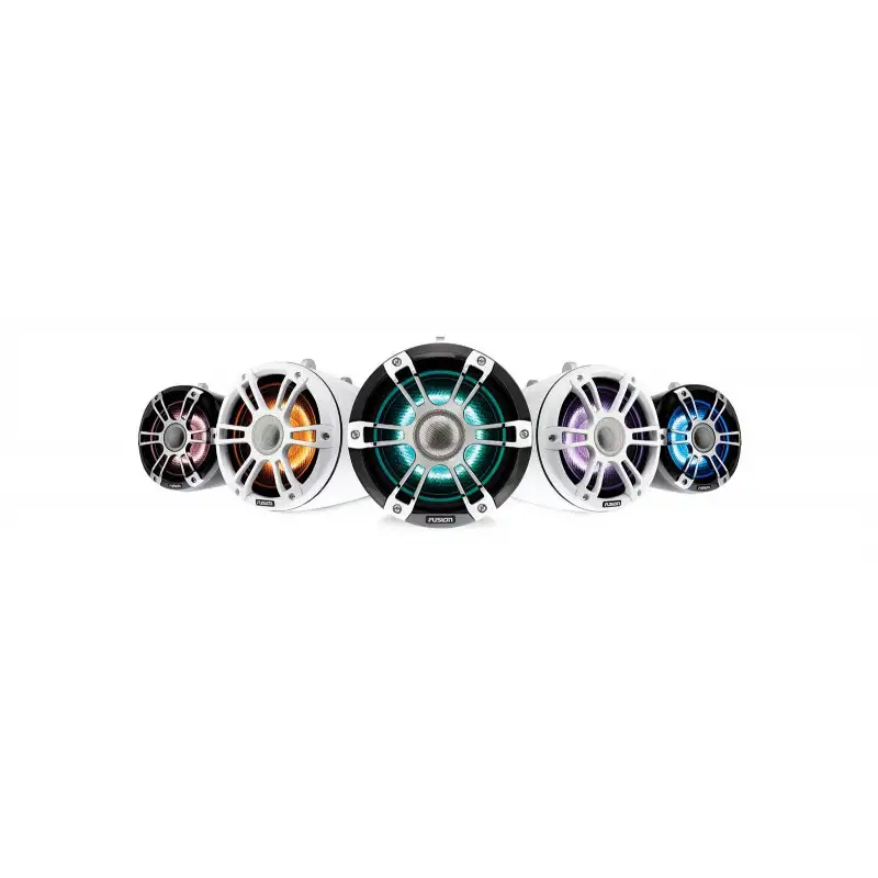 ALTOPARLANTI SPORTIVI LED DA 8,8 "330 W FUSION SIGNATURE - TORRE WAKEBOARD