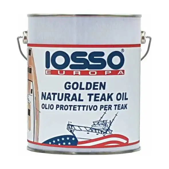 Iosso Golden Natural Teak Oil 4 lt.