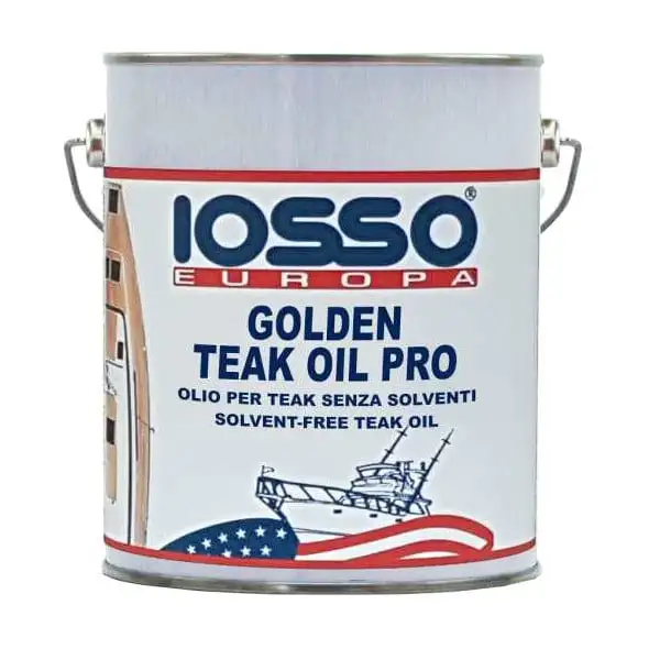 Iosso Golden Teak Oil Pro 4 lt.