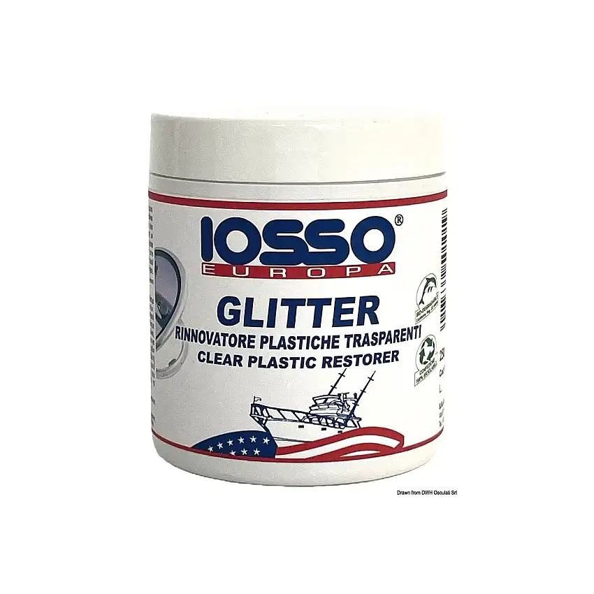 IOSSO rigeneratore di plastica trasparente 250 ml