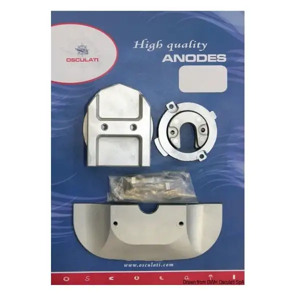 Kit anodi Alluminio MERCRUISER Alpha One Gen 2
