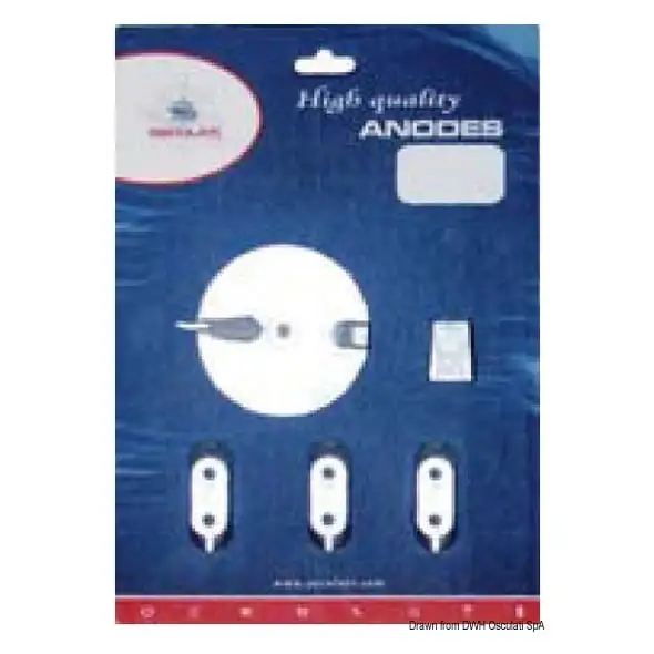 Kit anodi alluminio YAMAHA 4T 40-60 hp