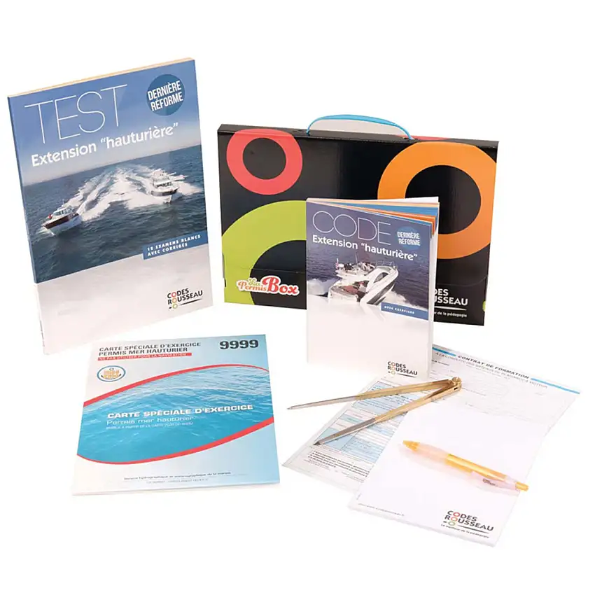 Kit d'esame completo per l'estensione della licenza offshore