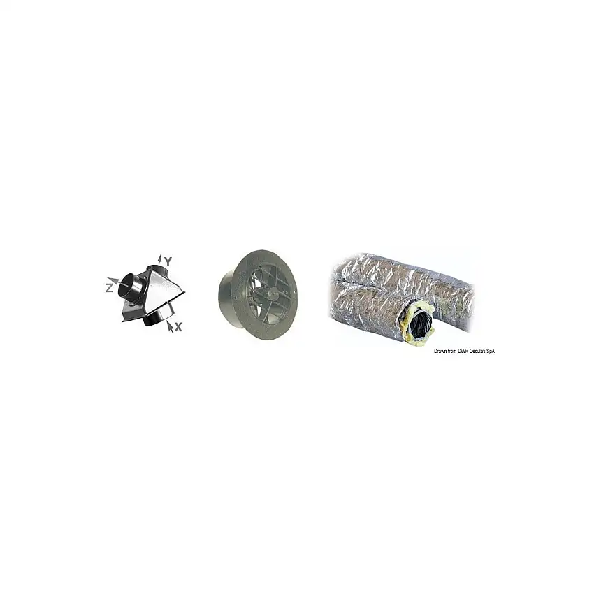 Kit di accessori per la seconda uscita dell'aria B