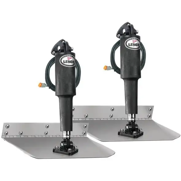 Kit flap elettrici Lenco Standard Mount barca 9-13,2 mt