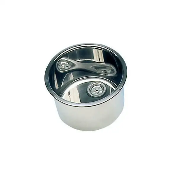 Lavello Inox Cilindrico D. 385