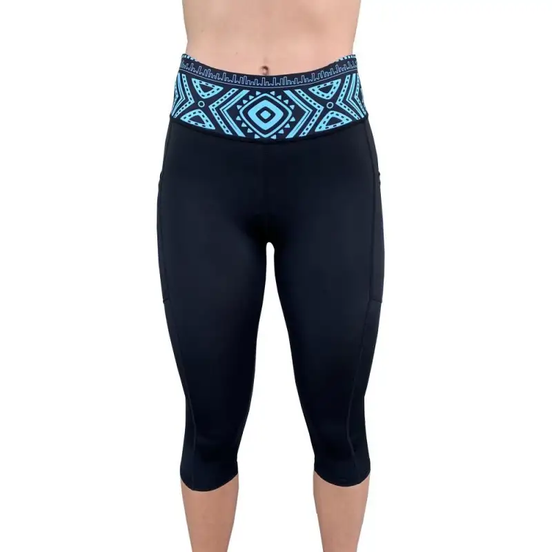 ActiV leggings nero grigio donna VAIKOBI