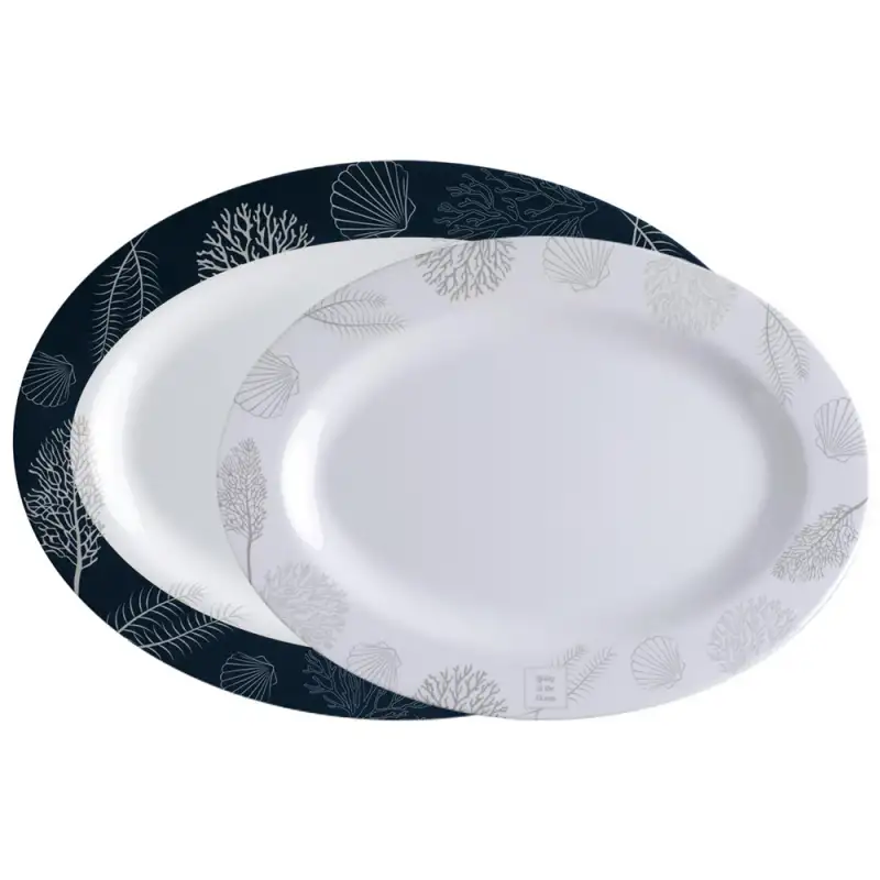 VASSOI OVALI SERIE LIVING - 2pz. - 2118009 - MARINE BUSINESS