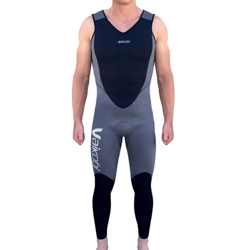 Longjohn neoprene 3mm FLEXFORCE nero grigio VAIKOBI