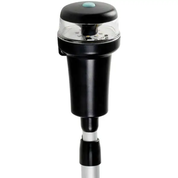 Luce di via autonoma LED con tubo telescopico - Bianca