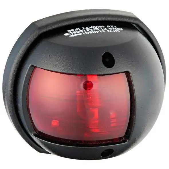 Luce di via LED Sphera Nera sinistra