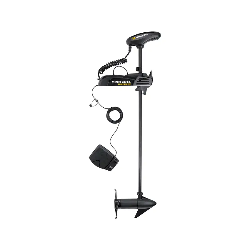 Minn Kota PowerDrive 45 FL Motore di prua con micro telecomando, 137 cm, 12 V