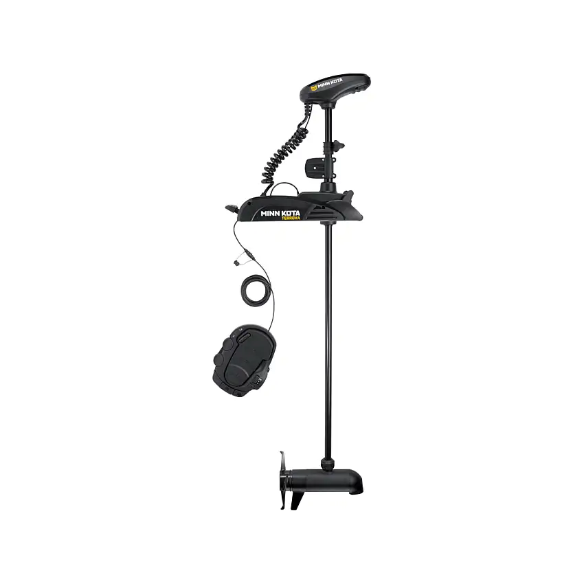Minn Kota Terrova 80 FL Motore di prua con telecomando, trasduttore MDI e pedale, 152 cm, 24 V