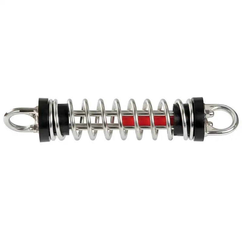 Molla ormeggio inox silenziata ø mm 12×470
