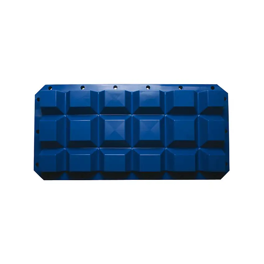 Parabordo Waffle - 60x30x8cm, blu marino