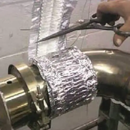 NASTRO TERMOISOLANTE ELASTICO PER ALTE TEMPERATURE
