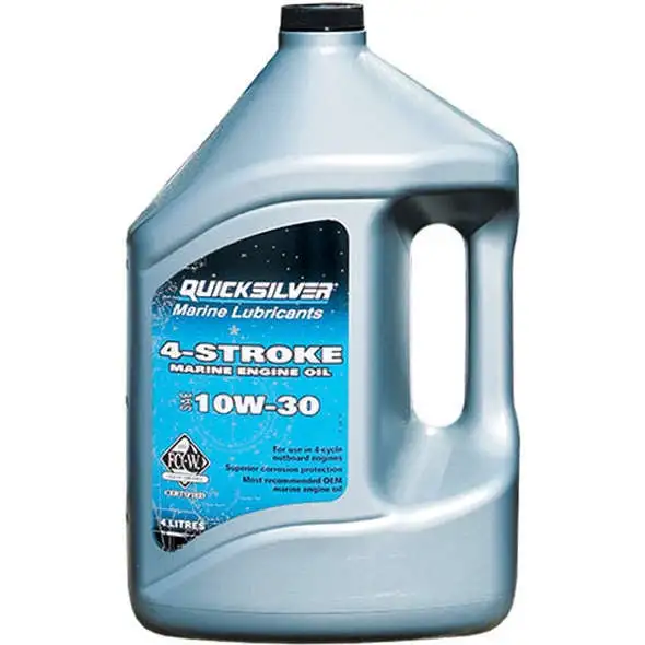 Olio Quicksilver per fuoribordo 4 tempi 4 lt