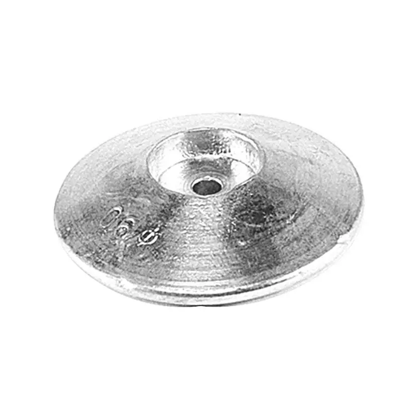 Anodo per eliche rotondo in zinco - peso 130g, diametro 50mm