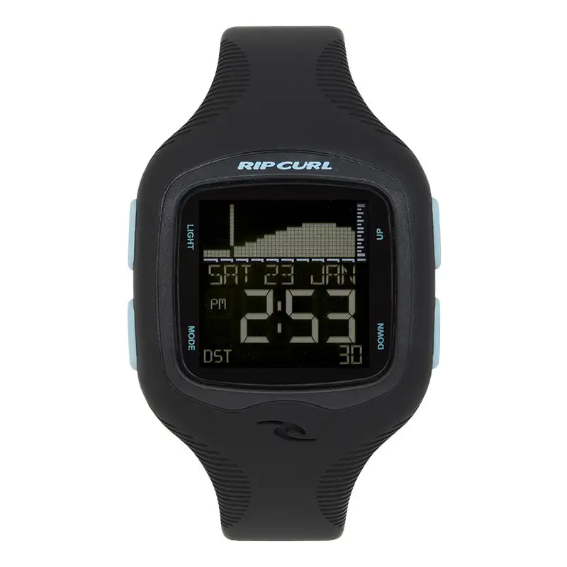 OROLOGIO NERO MAREE KAUAI - RIP CURL
