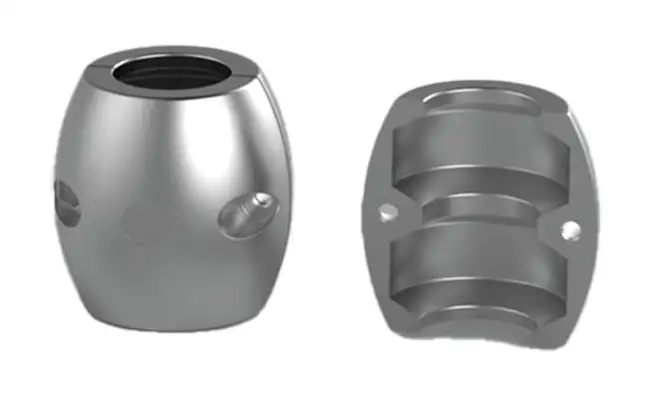 Crosseven anodo collare per assi elica ø22