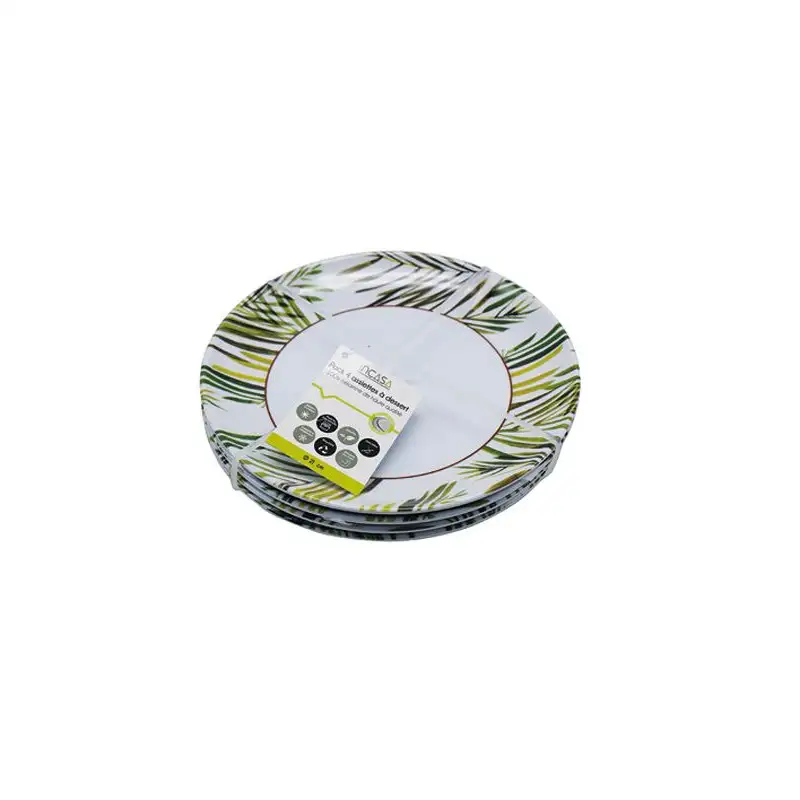 CONFEZIONE 4 PIATTI D21 TROPICALE - INCASA