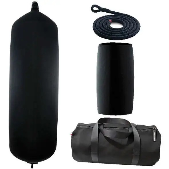 Pack Parabordi Fendertex C124 Nero - 10 pz.