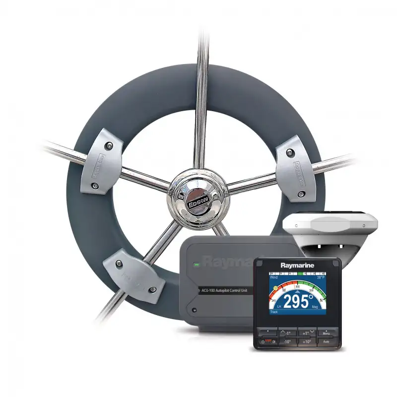Pack pilota automatico Evolution EV-100 Wheel con calcolatore - RAYMARINE