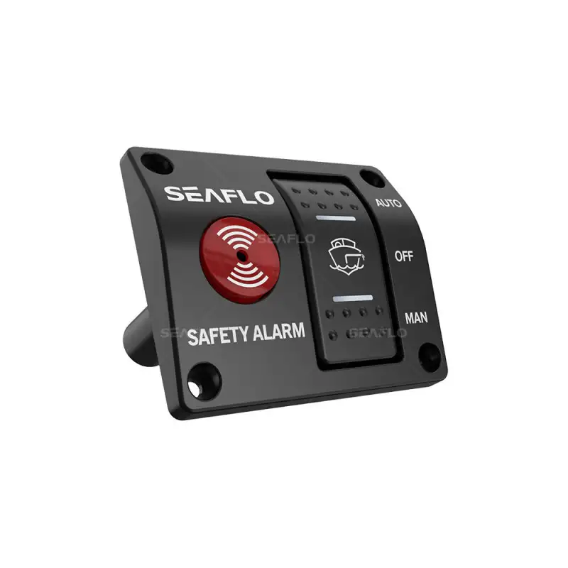 Pannello per pompa di sentina 12V + allarme - SEAFLO