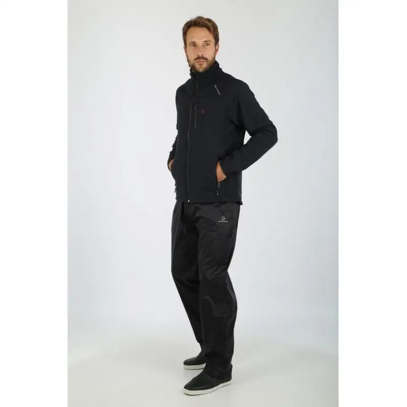 Pantalone uomo impermeabile e tagliavento SIERRA blu - Bermudes