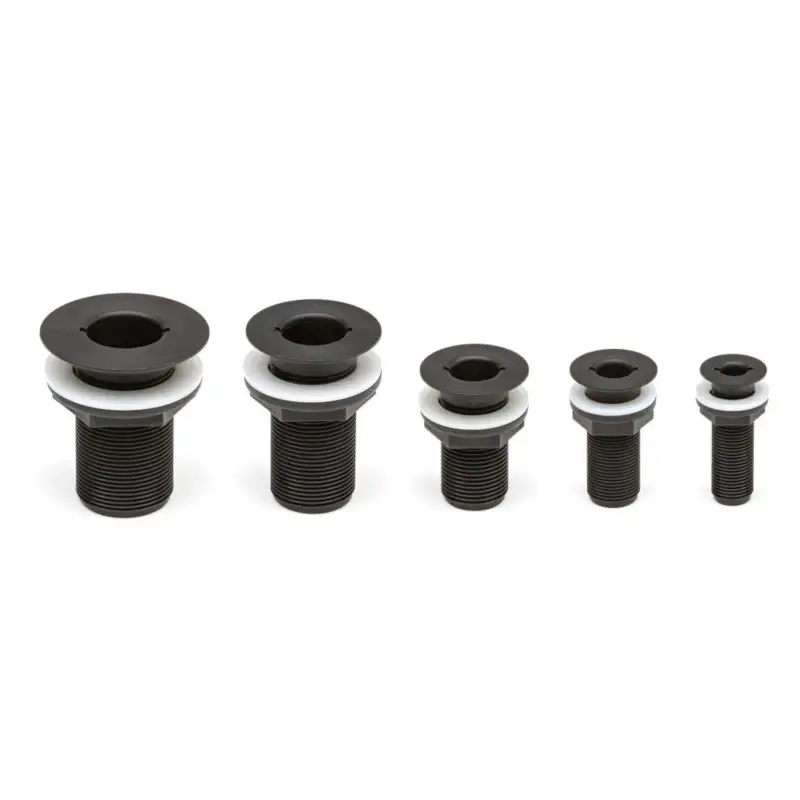 Trudesign Passascafo incasso 1"1/4 nero