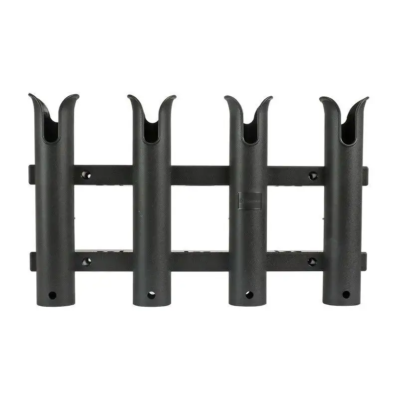 PORTA CANNA IN PVC NERO 4 CANNE
