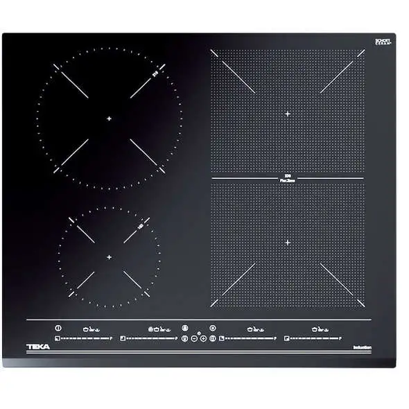 Piano cottura ad induzione 4 fuochi controllo multislider
