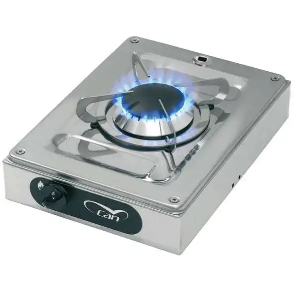 Piano cottura inox esterno 1 fuoco Can