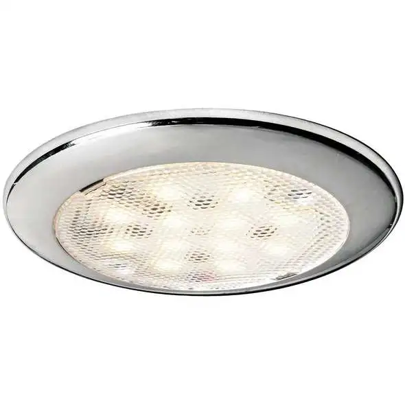 Plafoniera LED Procion inox con interruttore