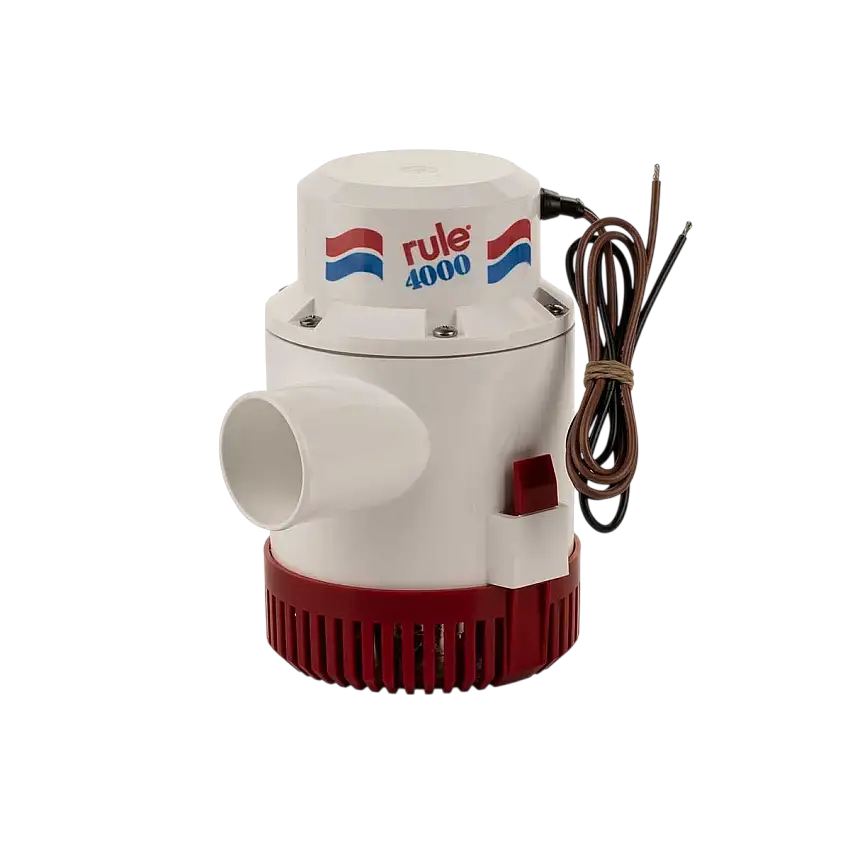 Pompa di sentina sommergibile - 24V - 252 L/min