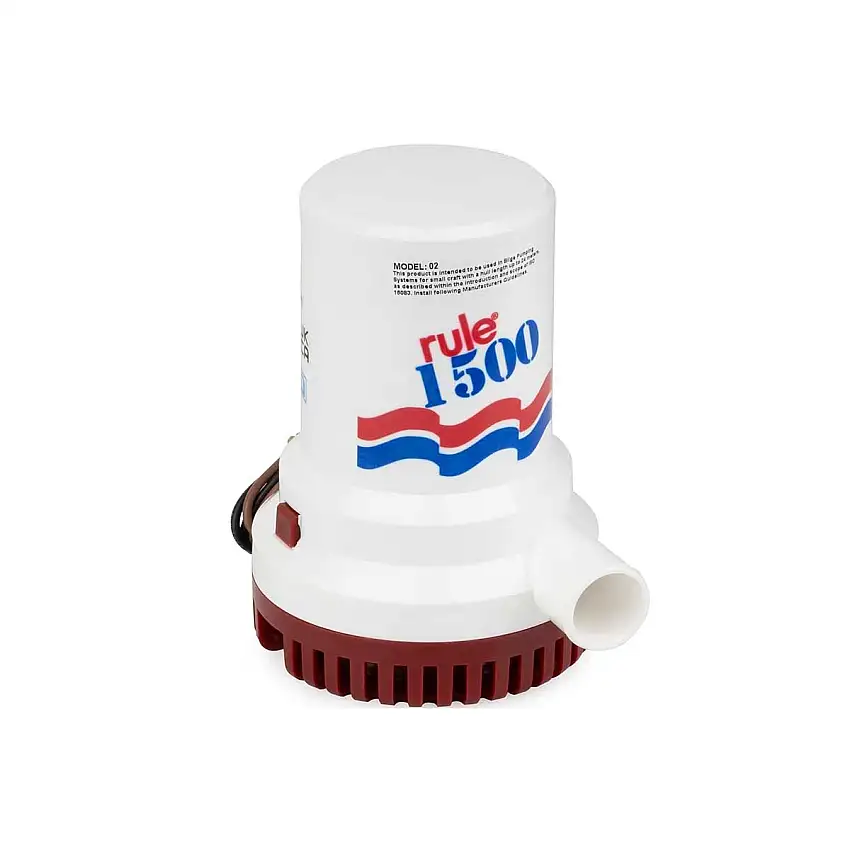 Pompa di sentina sommergibile - 24V - 93 L/min