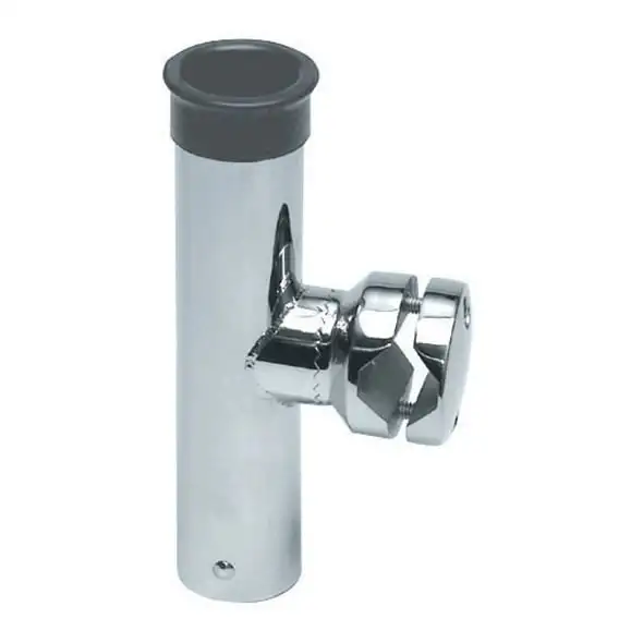 Portacanna Inox orientabile per tubolari mm 22/25