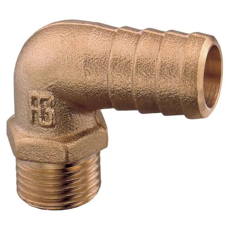Portagomma curvo da 1’1/2×40 in ottone