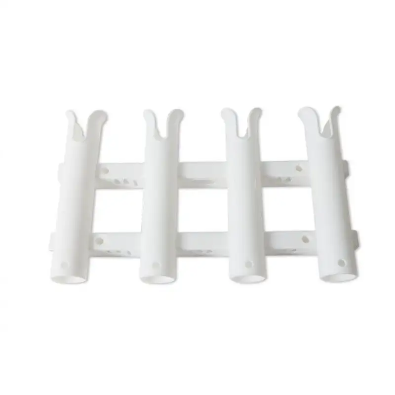 PORTA CANNA IN PVC BIANCO 4 ASTE