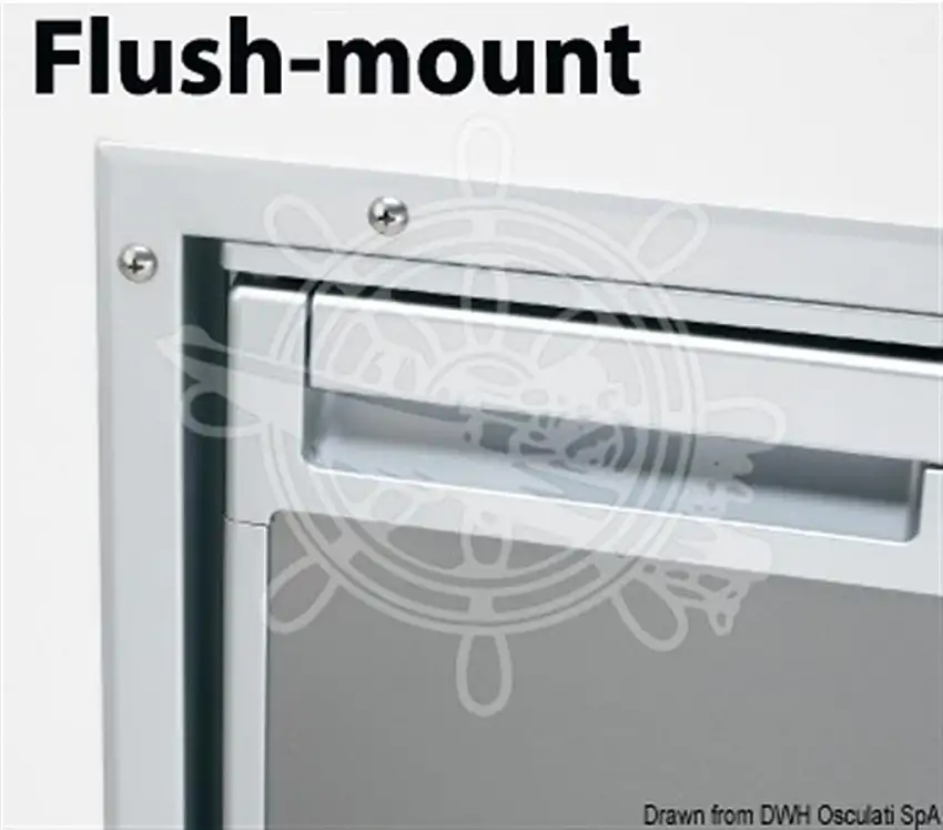 Telaio flush mount per firigorifero CR140 chrome