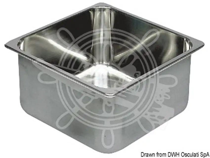 Lavello inox 260 x 325 x 150 mm