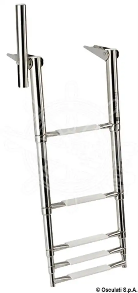 Scaletta 5 gradini con maniglia 430 mm
