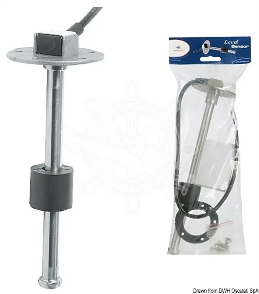 Galleggiante verticale 22 cm inox 240/33 Ohm