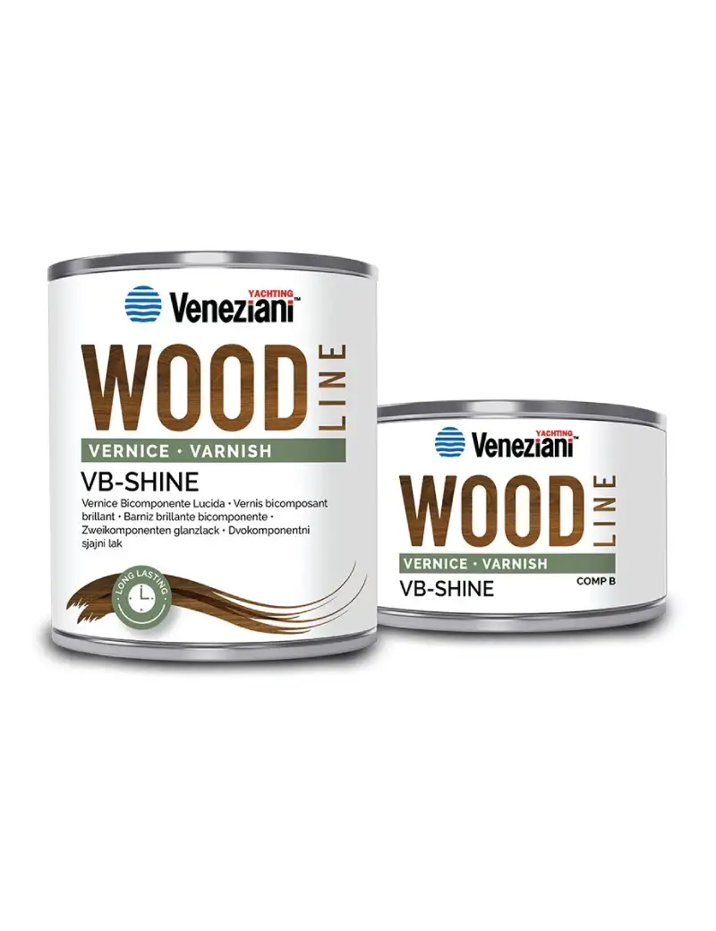 Veneziani VB-Shine Vernice Trasparente Bicomponente 750ml
