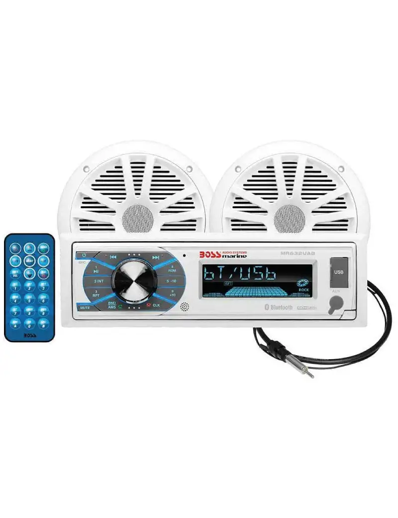 Boss Marine Stereo MCK632WB.6 Package