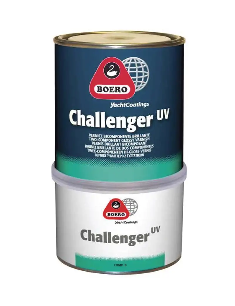 Boero Challenger UV Vernice Trasparente Bicomponente 0.75Lt