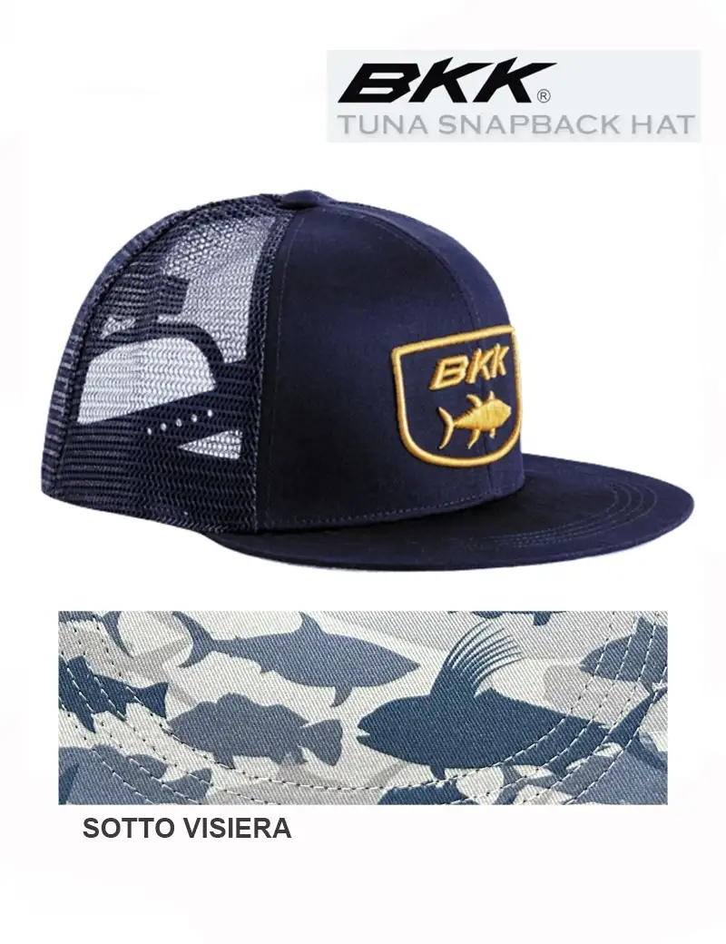 Cappello Tuna SnapBack Blue
